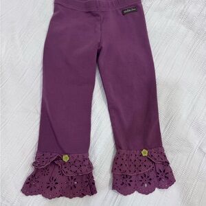 Matilda Jane Enchanted Garden Scrappy Leggings